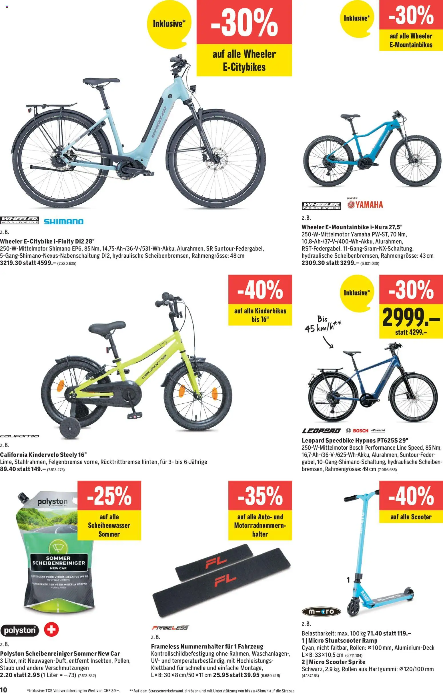 Jumbo aktionen – gültig ab 13.08.2026 | Seite: 10 | Produkte: Sprite, Scooter, Bosch