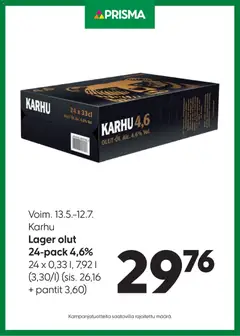 Prisma-mainoslehti voimassa 13.05.2026 alkaen