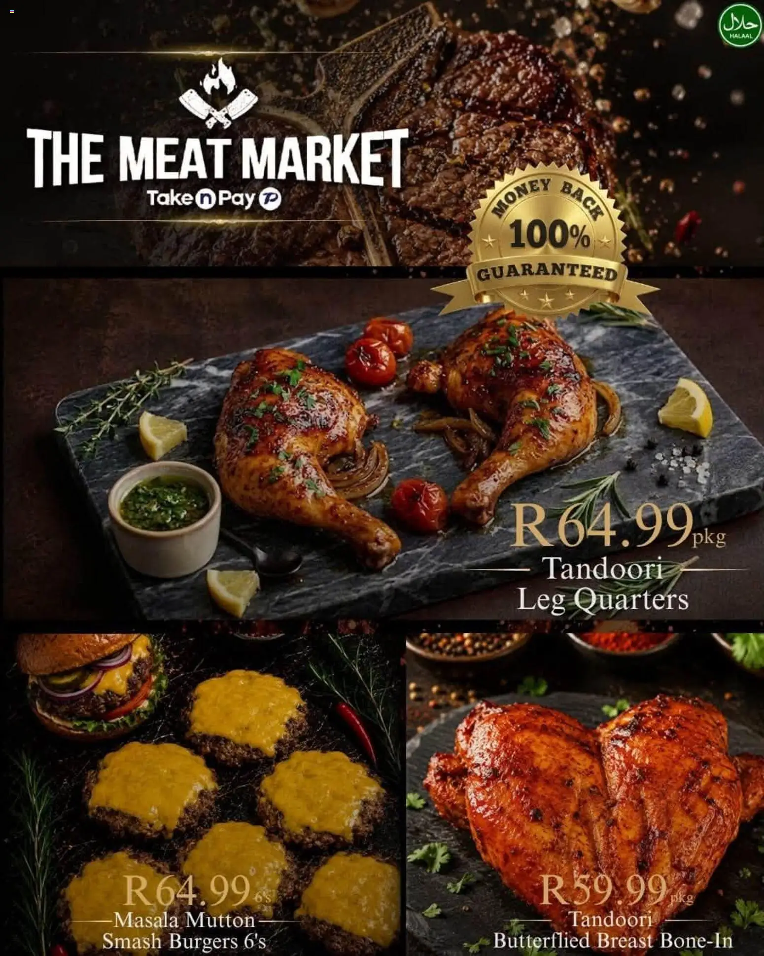 New Take n Pay catalogue – valid from 21/07/2026 | Page: 22 | Products: Burgers