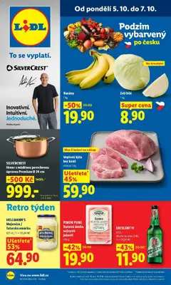 Náhled letáku Lidl aktuální leták od 05.10.2026