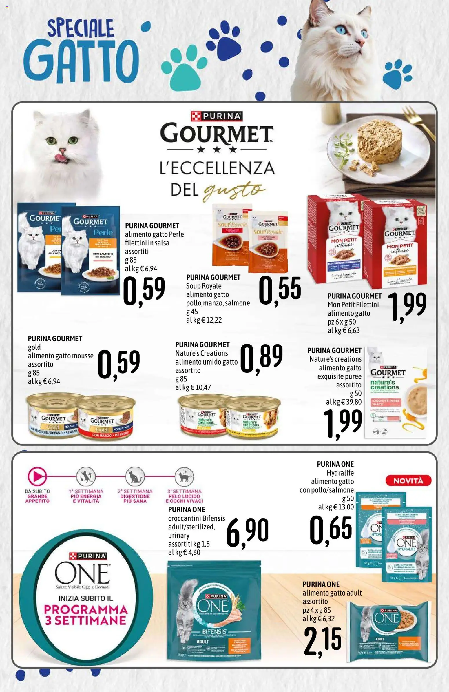 Volantino Emisfero del 19/10/2026 | Pagina: 2 | Prodotti: Salmone, Pesce, Manzo, Salsa