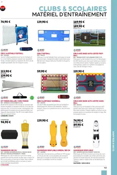 Sport 2000 - Prévisualisation de Sport 2000 Brochure 2026/2027 valide à partir de 01.01.2026 | Page: 163 | Produits: Sac, Base, Cibles, Jeux
