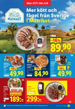 Lidl erbjudanden - Förhandsvisning av reklamblad från butik Lidl aktuell från 27/07/2026 | Sida: 3