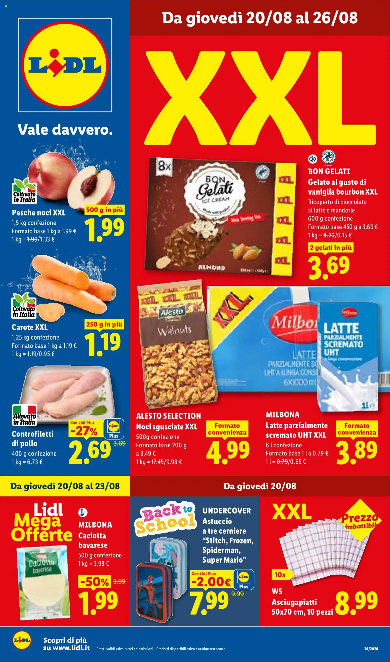 Volantino Lidl del 20/08/2026 | Pagina: 1