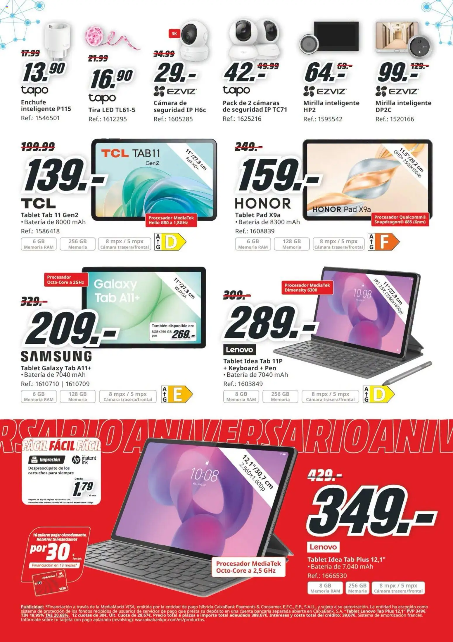 Media Markt folleto │ válido desde el 24/07/2026 | Página: 18 | Productos: Tablet, Cámara, Enchufe, Batería