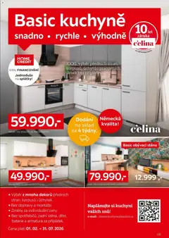 Náhled letáku XXXLutz leták - Být věrným zákazníkem se vyplatí od 01.02.2026 | Strana: 8 | Produkty: Obývací stěna, Baterie, Kuchyně