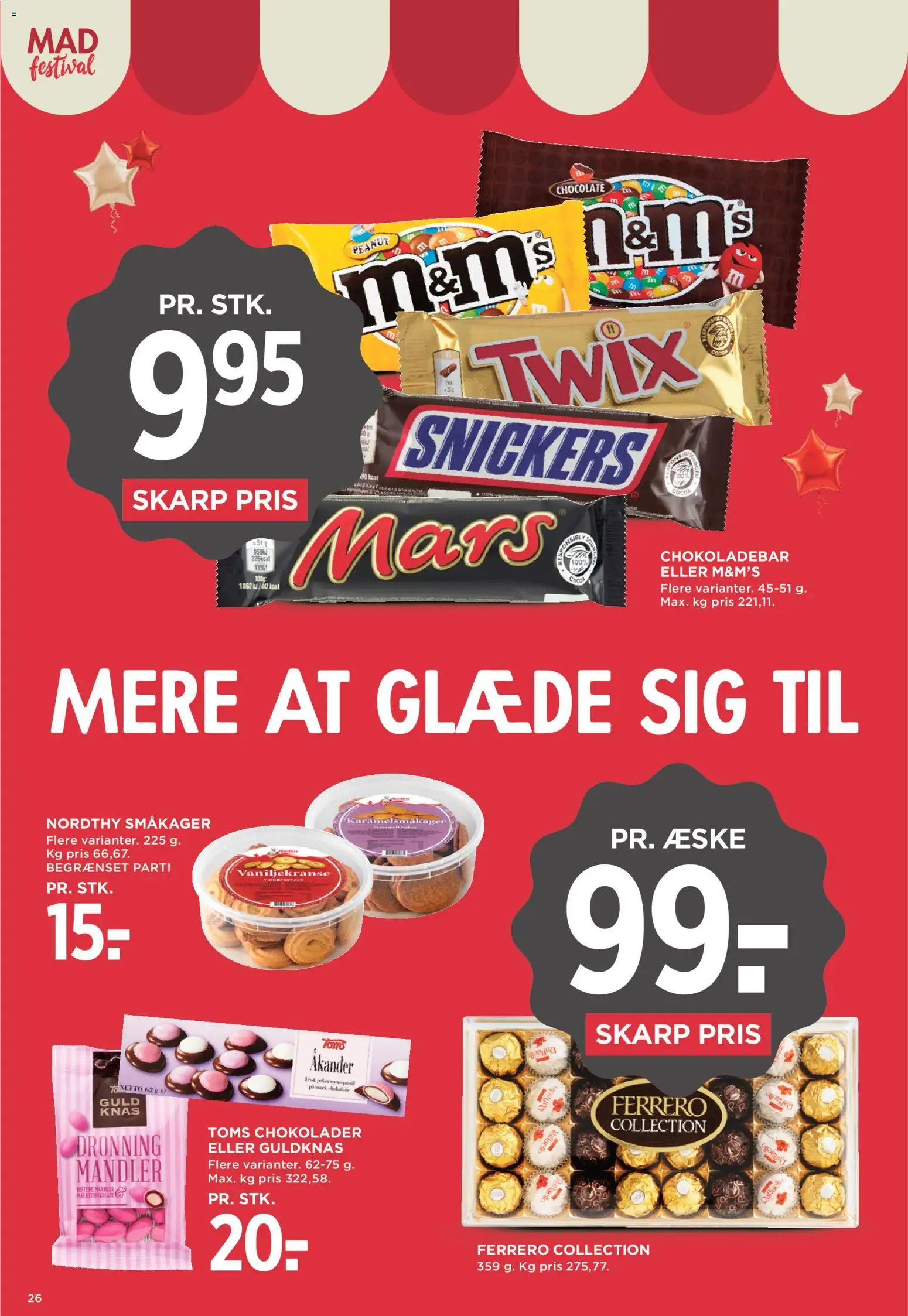 Meny tilbudsavis – gyldig fra 28/08/2026 | Side: 39 | Produkter: Vaniljekranse, Småkager, Mandler
