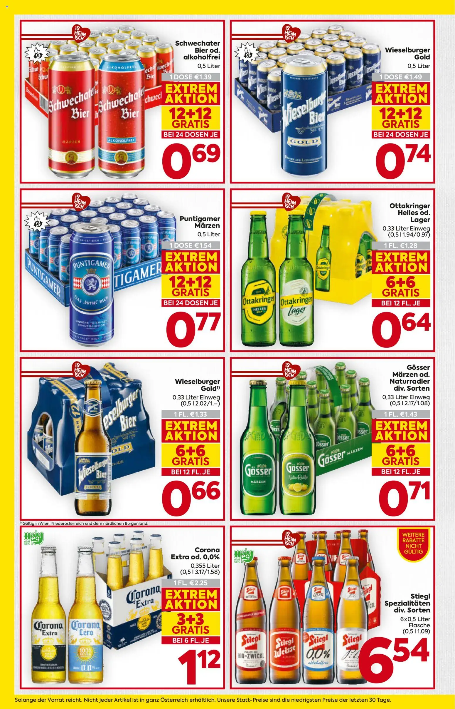 Billa AT akciós ujság - amely érvényes a következő dátumtól: 28.05.2026 | Oldal: 14 | Termékek: Radler, Gösser