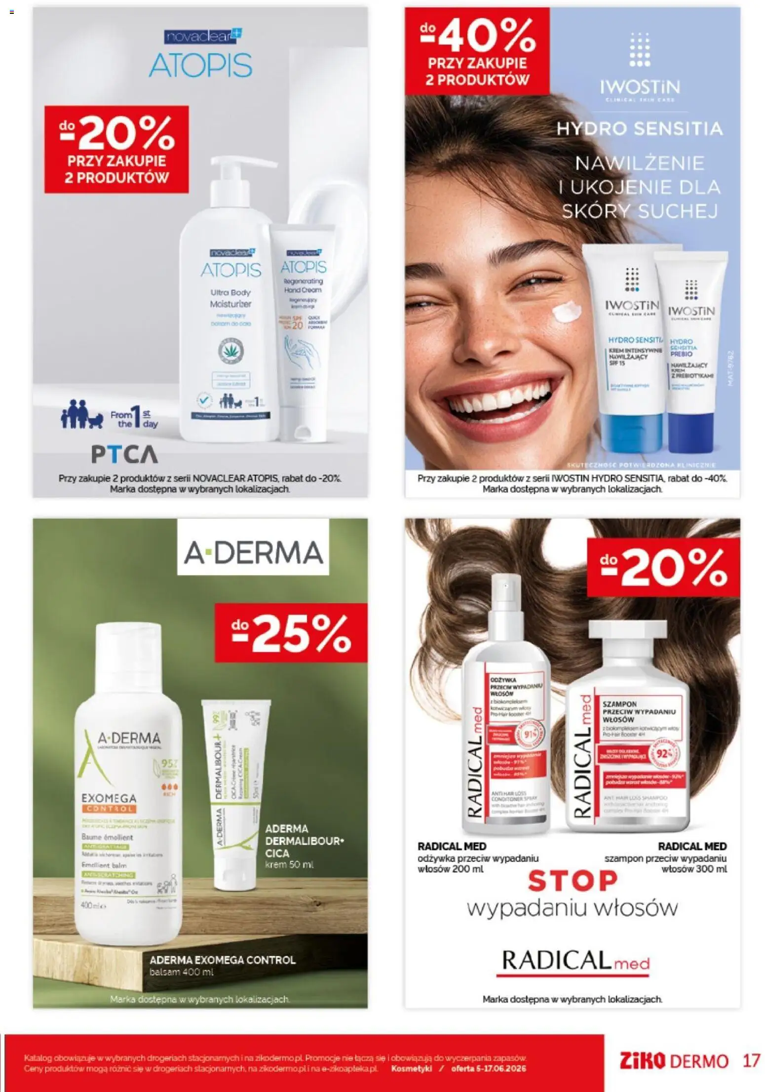 Ziko gazetka od 05.06.2026 | Strona: 17 | Produkty: Kosmetyki, Szampon, Odżywka, Body