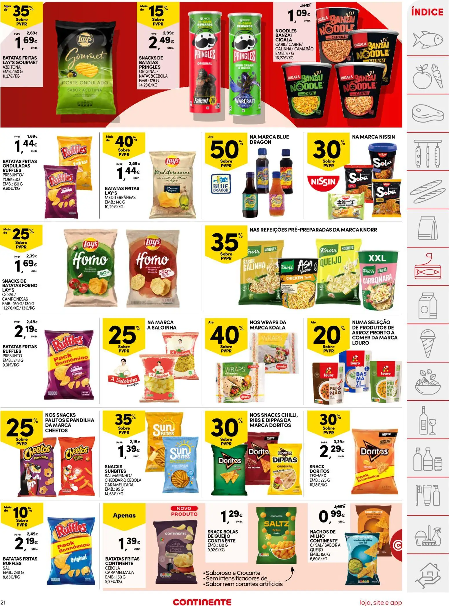 Continente folheto │ válido de 05.05.2026 | Página: 21 | Produtos: Camarão, Queijo, Presunto, Tarte