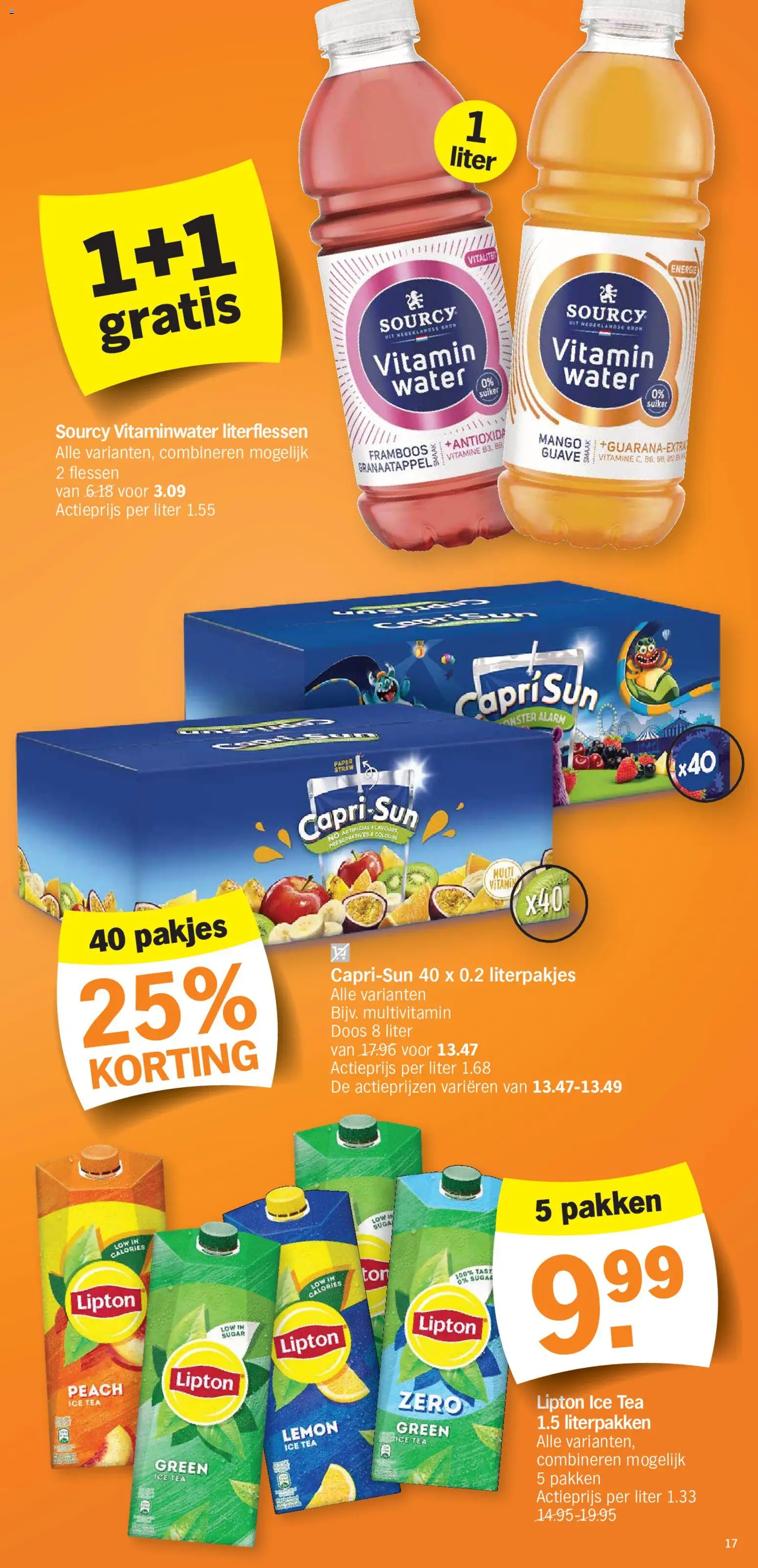 {H1} | Pagina: 17 | Producten: Suiker, Granaatappel, Guave, Water