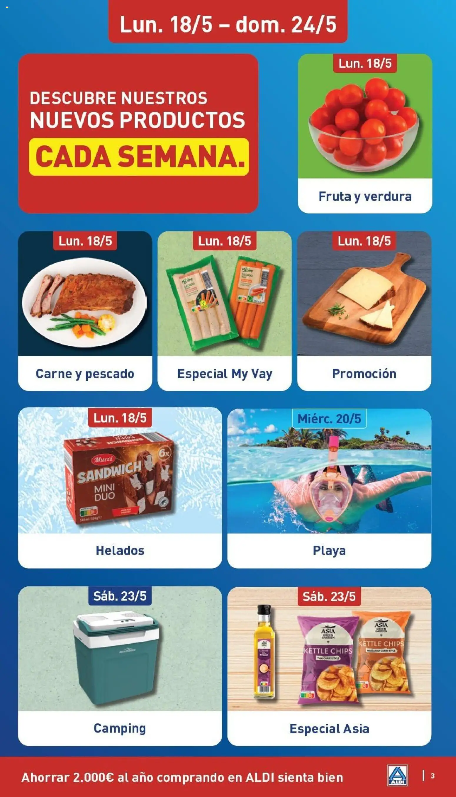 Aldi folleto Baleares │ válido desde el 18.05.2026 | Página: 3 | Productos: Pescado