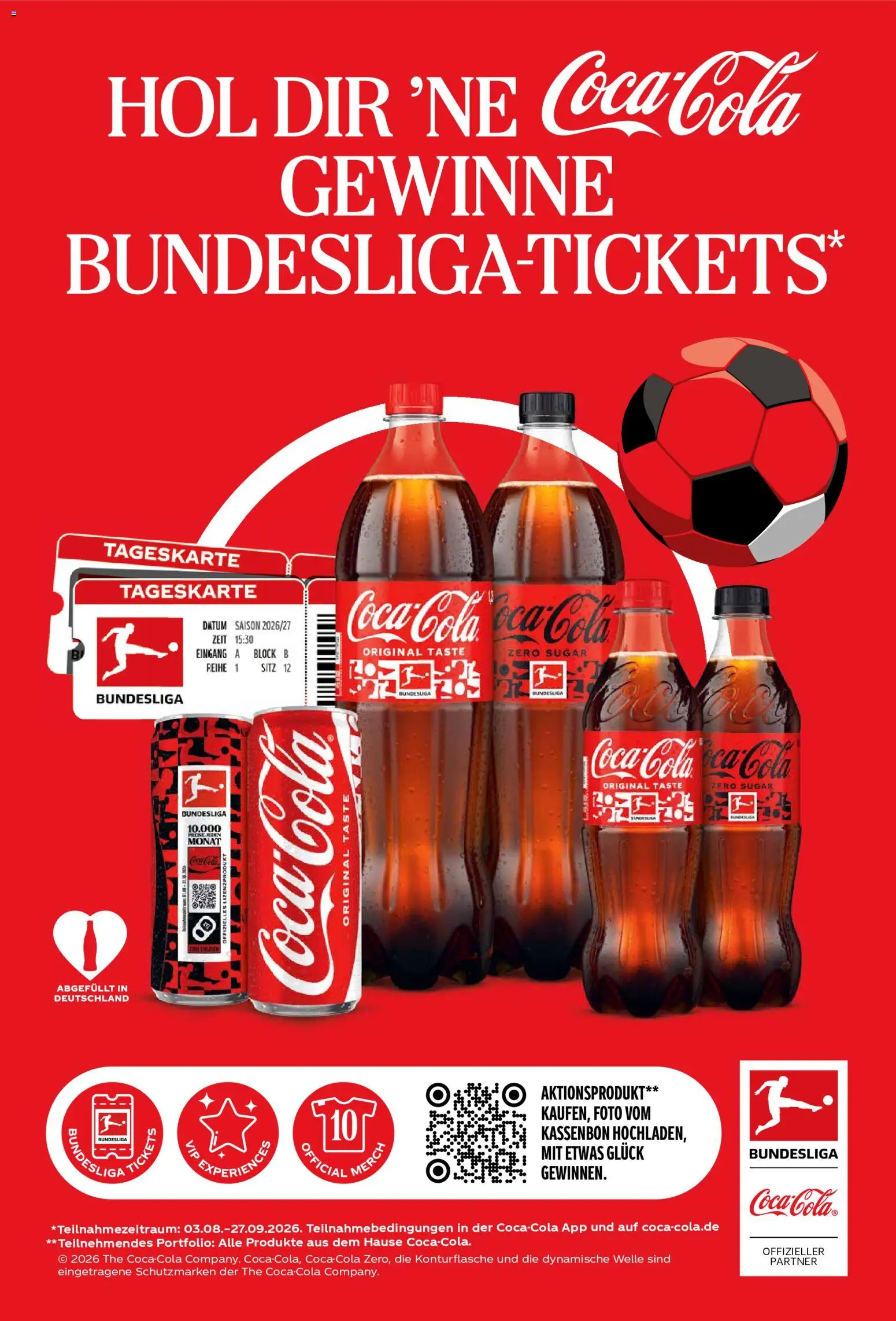 Combi myTime September 2026 – gültig ab 01.09.2026 | Seite: 52 | Produkte: Coca cola, Cola