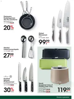 Sligro folder - Voorbeeld van een folder van Sligro, geldig van 21.05.2026 | Pagina: 71 | Producten: Messenset