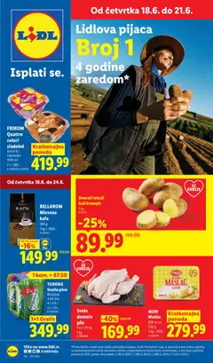 Lidl katalog - pregled Lidl kataloga - važi od 18.06.2026