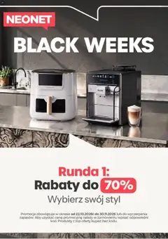 Pogląd oferty "Neonet Black Friday" - ważna od 22.10.2026
