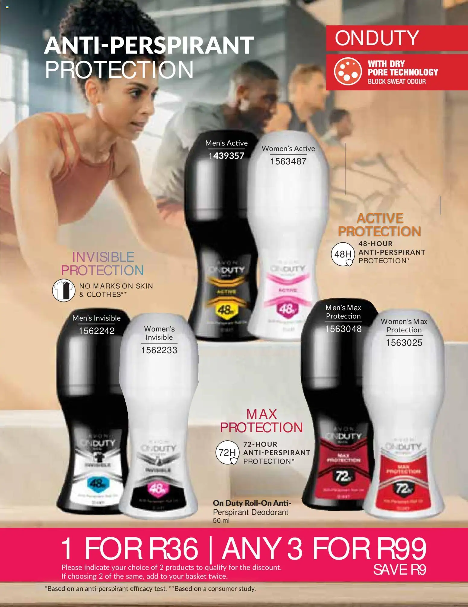 New Avon catalogue – valid from 01/07/2026 | Page: 157 | Products: Basket, Deodorant, Antiperspirant