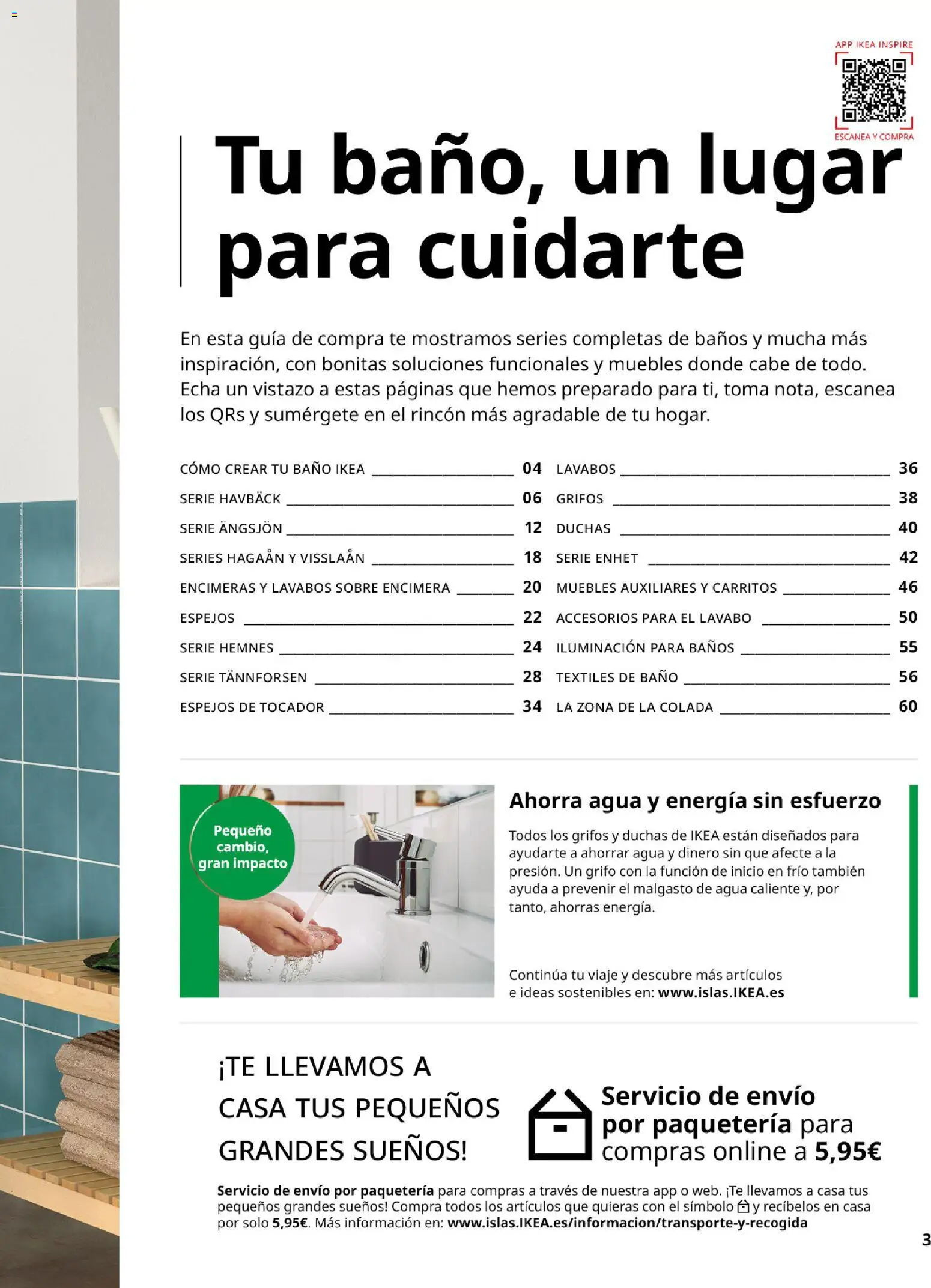 Catálogo IKEA Baños │ válido desde el 01/02/2026 | Página: 3 | Productos: Muebles, Agua, Lavabo, Baño