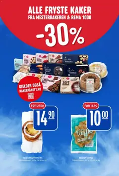 Forhåndsvisning av Rema 1000 kundeavis gyldig fra 18.05.2026 | Side: 25 | Produkter: Kake, Lefser, Hood, Sirop de arțar
