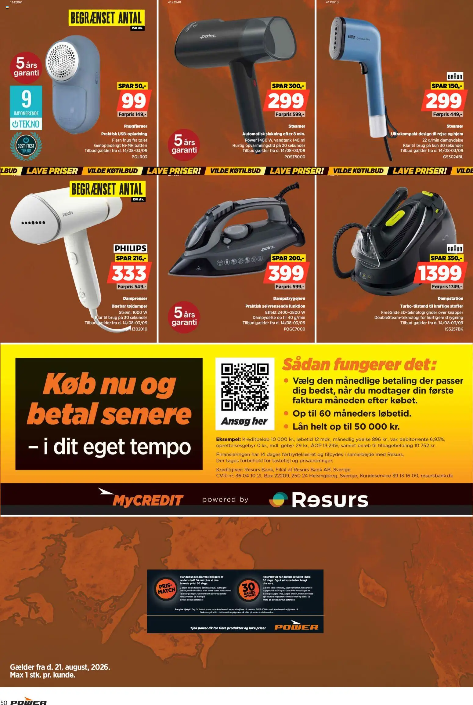 Power tilbudsavis – gyldig fra 21/08/2026 | Side: 50