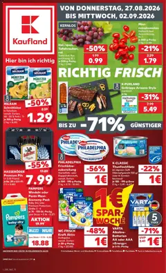 Náhled letáku Kaufland Německo leták - Kiel od 27.08.2026