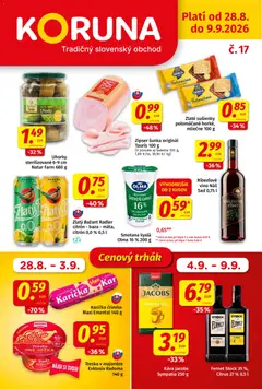Koruna leták platný od 14.08.2026