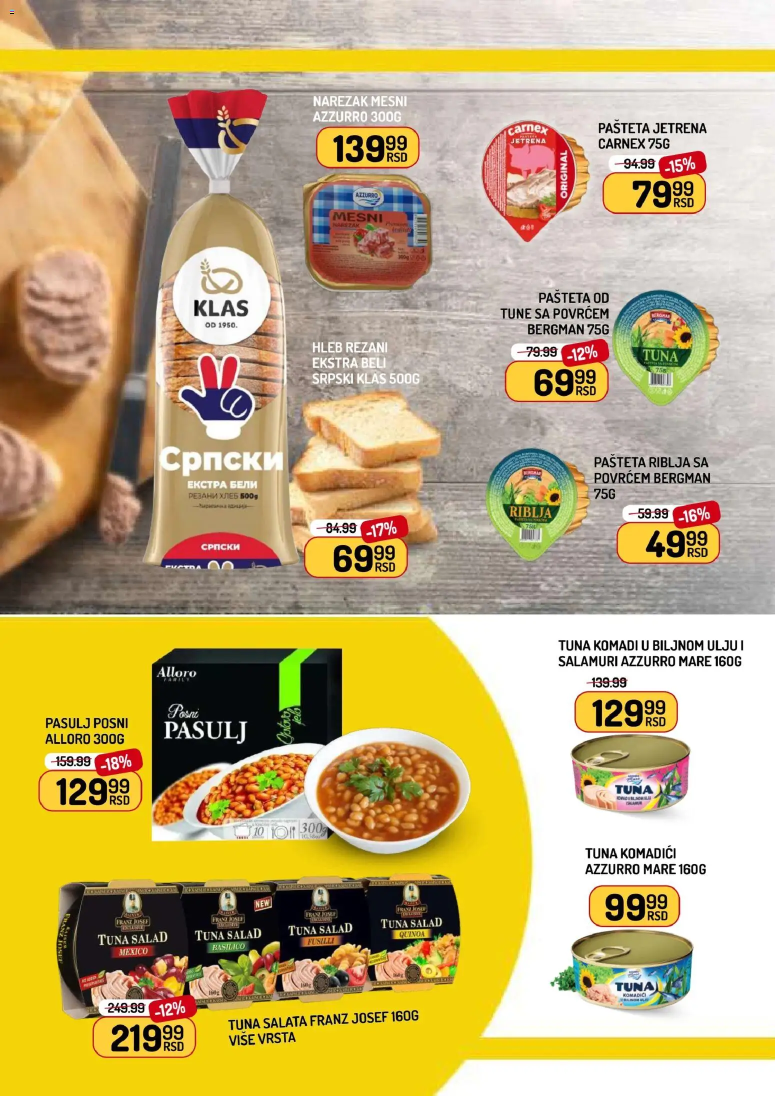 Aman katalog - važi od 06.03.2026 | Strana: 4 | Proizvode: Salata, Narezak, Mesni narezak, Pašteta