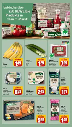 Rewe Prospekt Tegernheim ab 28.09.2026 gültig | Seite: 5 | Produkte: Milch, Olivenol, Bananen, Reis