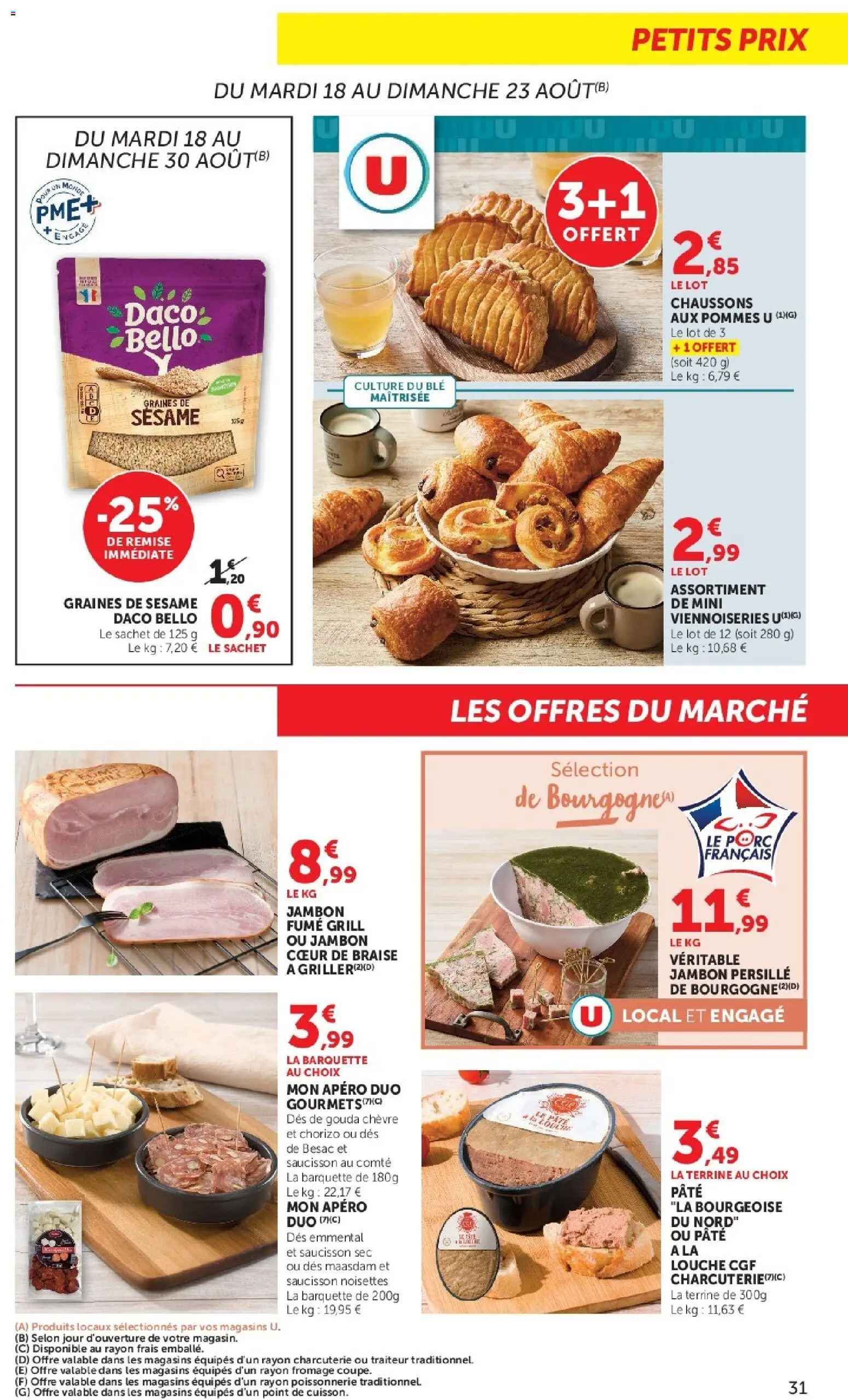 {H1} | Page: 31 | Produits: Grill, Jambon, Porc, Gouda