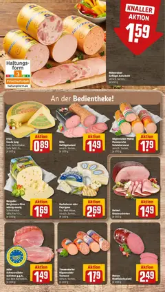 Rewe Prospekt Mainz/Weisenau ab 21.09.2026 gültig | Seite: 18 | Produkte: Mühle, Käse, Gouda, Schinken
