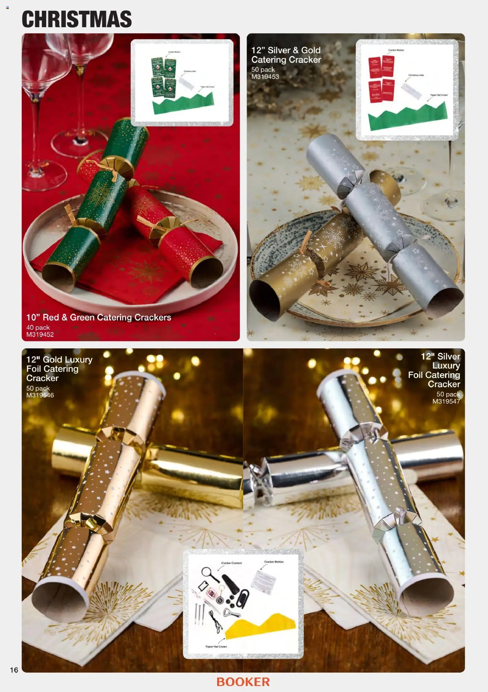 {H1} | Page: 16 | Products: Foil, Hat, Crackers