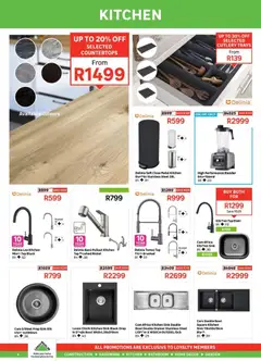 Leroy Merlin specials catalogue – valid from 01.06.2026 | Page: 4 | Products: Mixer, Blender, Tap, Sink
