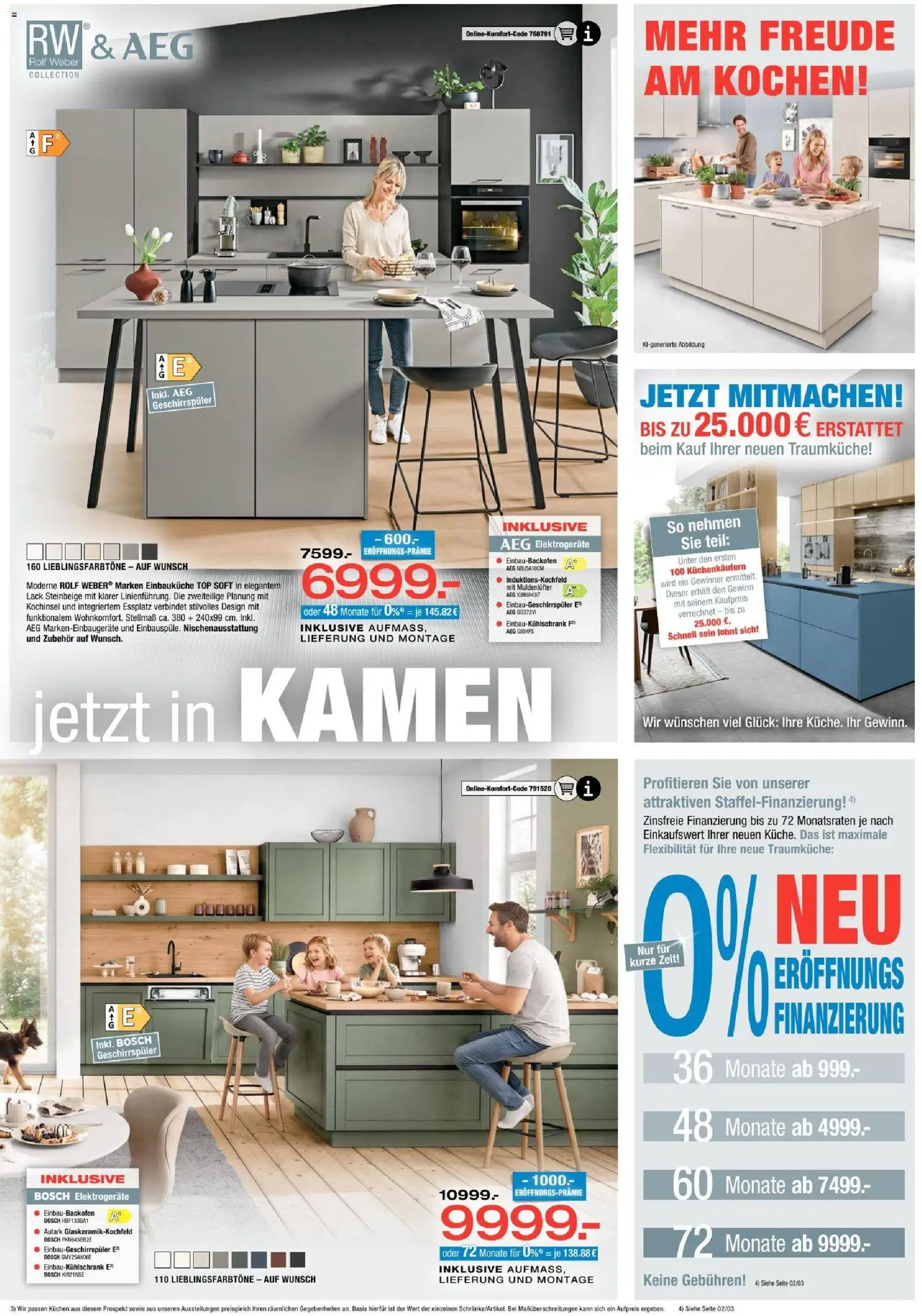 Ostermann Neueröffnung Kamen – gültig ab 02.10.2026 | Seite: 7 | Produkte: Top, AEG, Geschirrspüler, Einbauküche