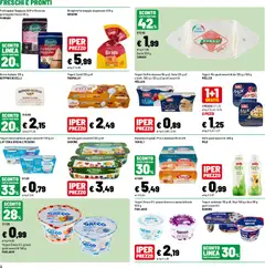 Anteprima del volantino Iper volantino valido a partire dal 11/09/2026 | Pagina: 12 | Prodotti: Pera, Burro 250 g, Skyr, Pecorino