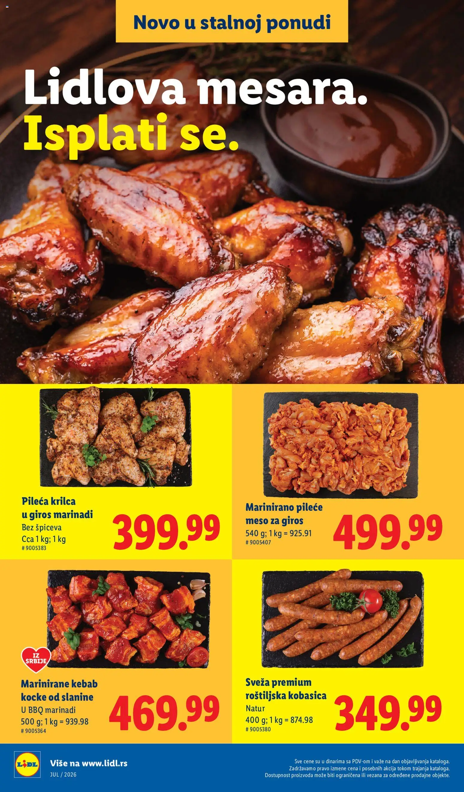 Lidl katalog - važi od 03.08.2026 | Strana: 2