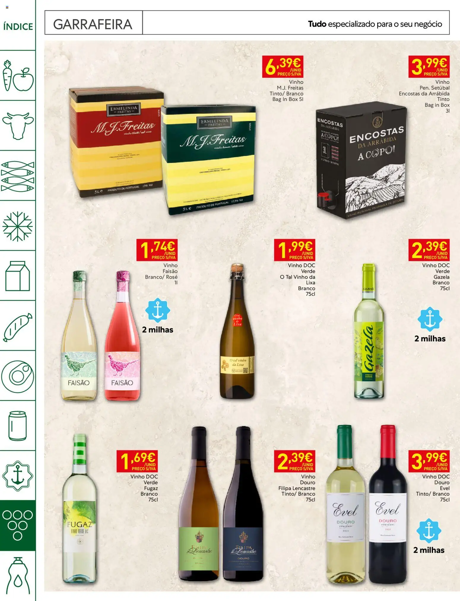 Recheio folheto Horeca Madeira │ válido de 13/10/2026 | Página: 22 | Produtos: Lixa, Vinho