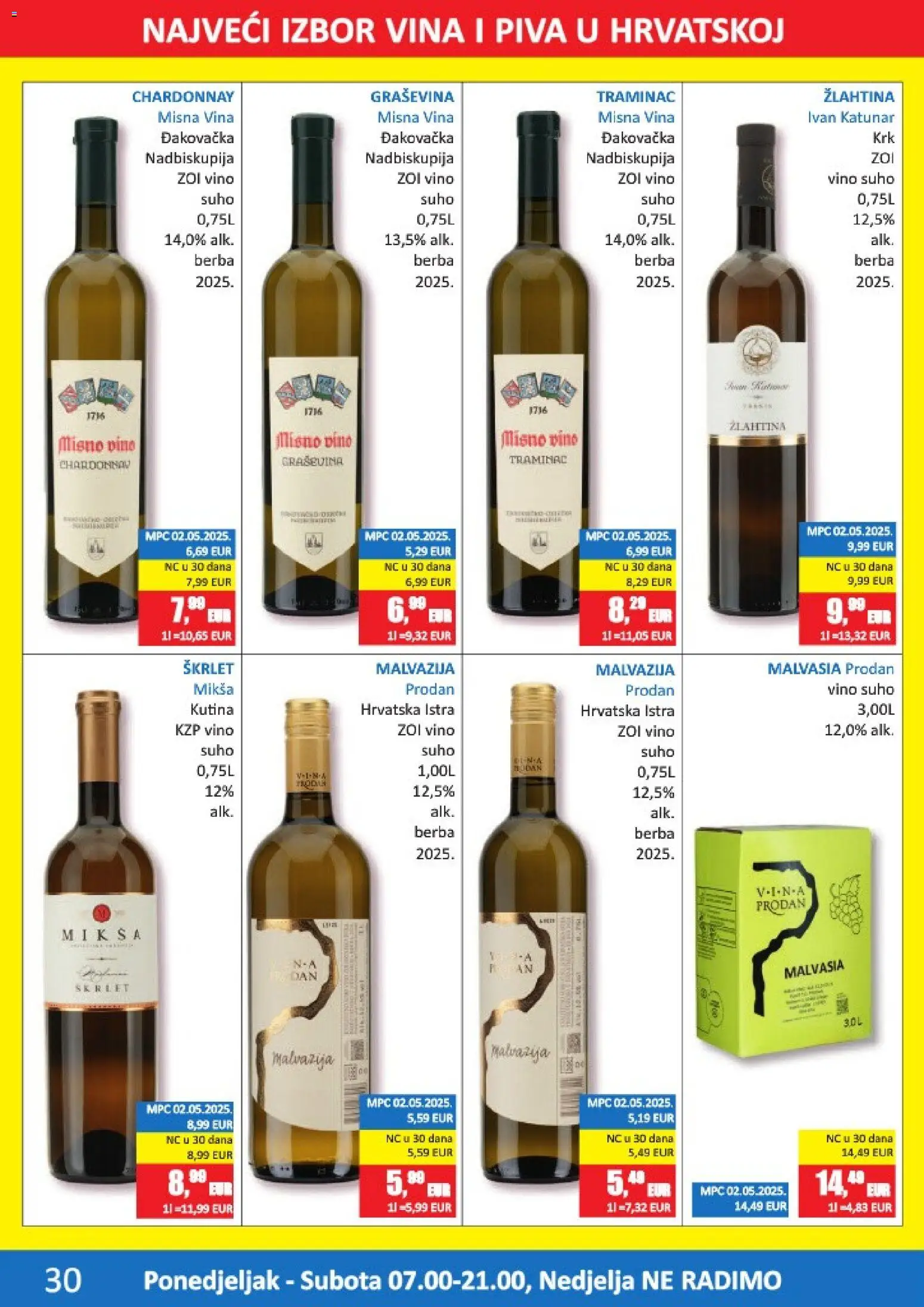 Vrutak katalog | vrijedi od 08.06.2026 | Stranica: 30 | Proizvodi: Vino