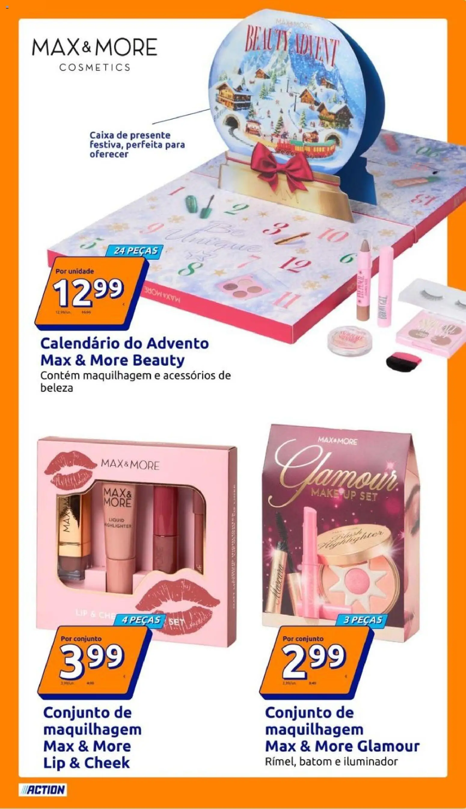 Action folheto │ válido de 21/10/2026 | Página: 17 | Produtos: Iluminador, Maquilhagem, Calendário do Advento, Caixa
