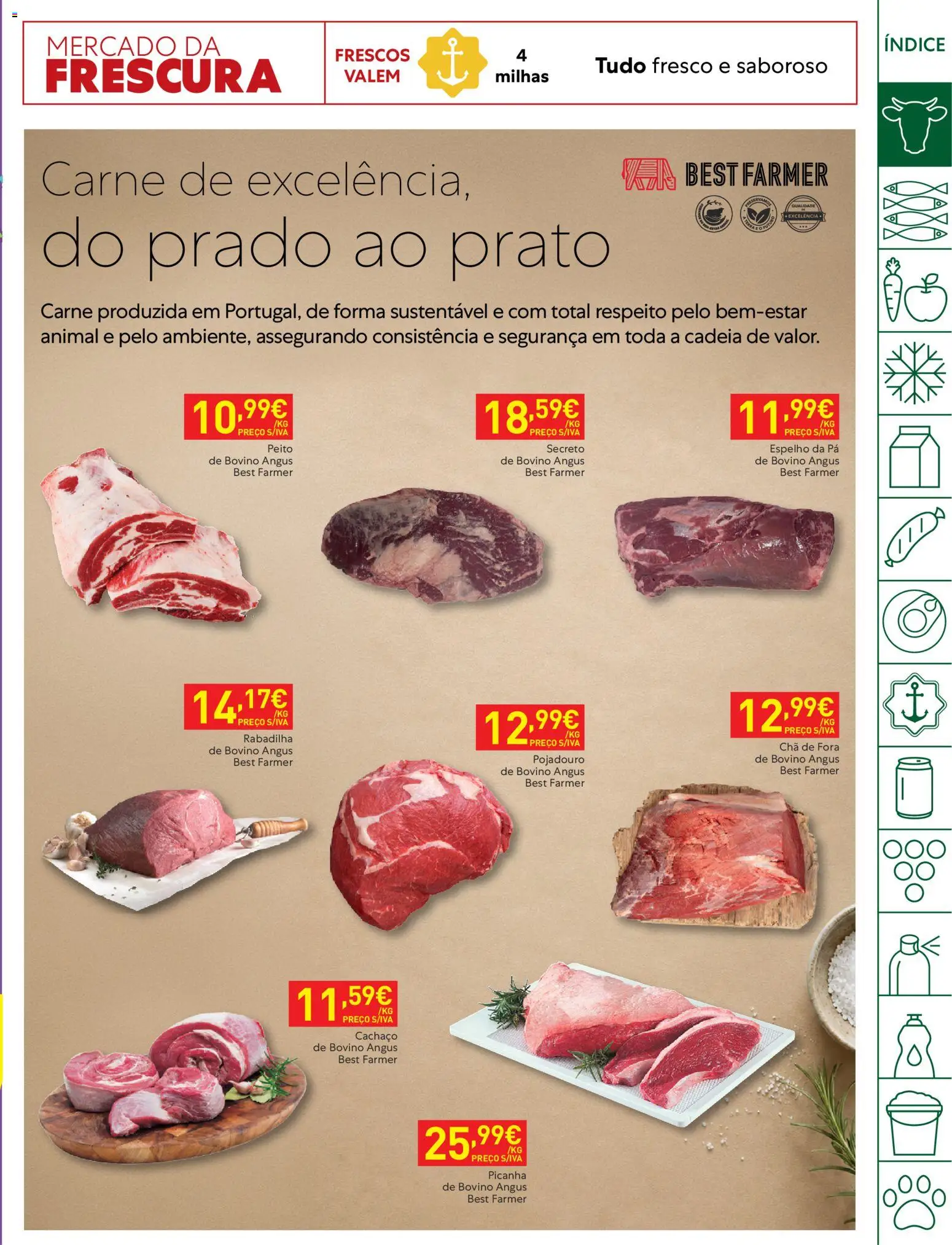 Recheio folheto Madeira │ válido de 27/10/2026 | Página: 3 | Produtos: Espelho, Chá, Carne, Pá