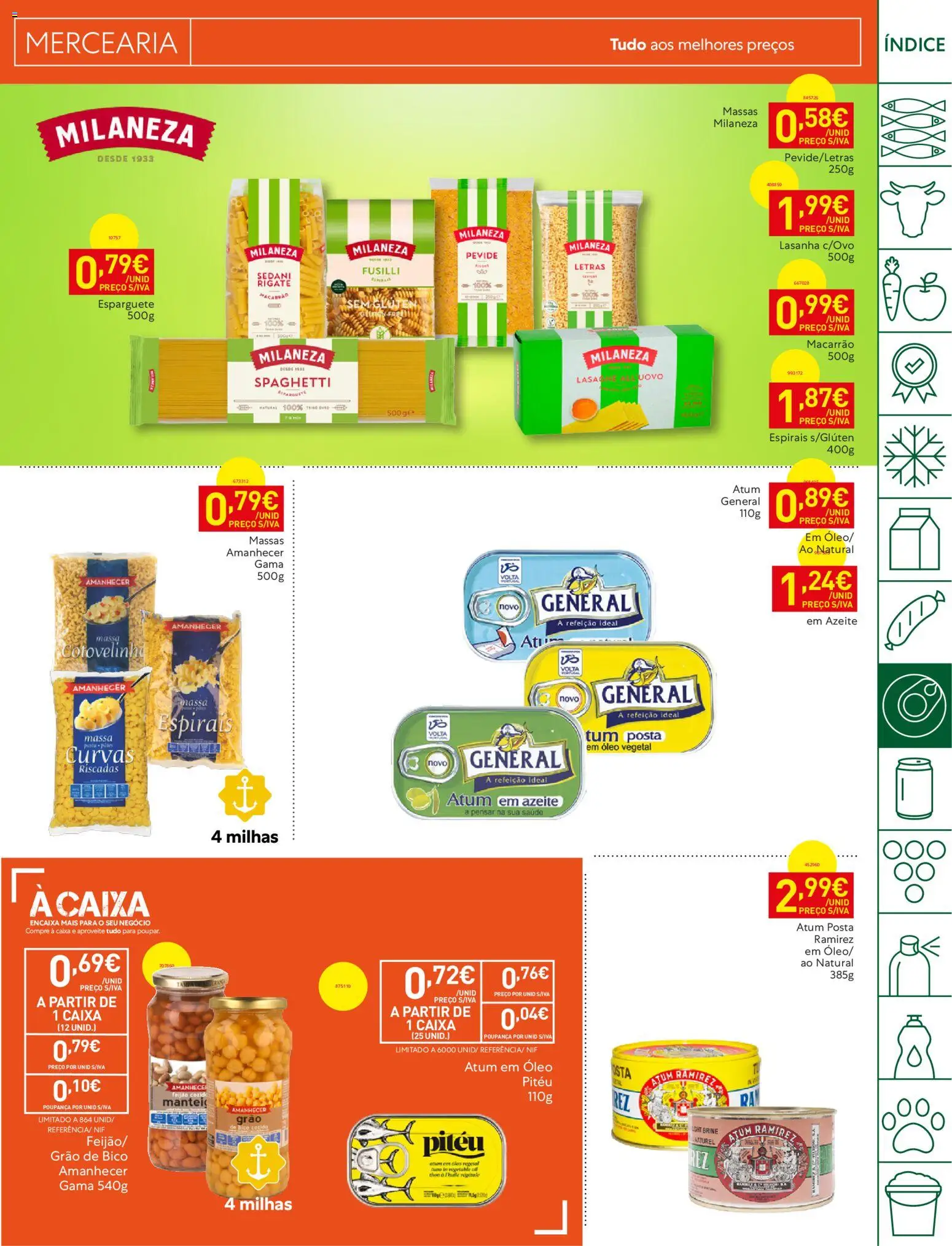 Recheio folheto Madeira │ válido de 22/09/2026 | Página: 15 | Produtos: Atum, Milaneza, Atum em azeite, Massa