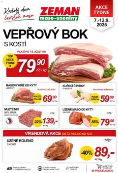 Náhled letáku Prodejny Zeman leták od 07.09.2026