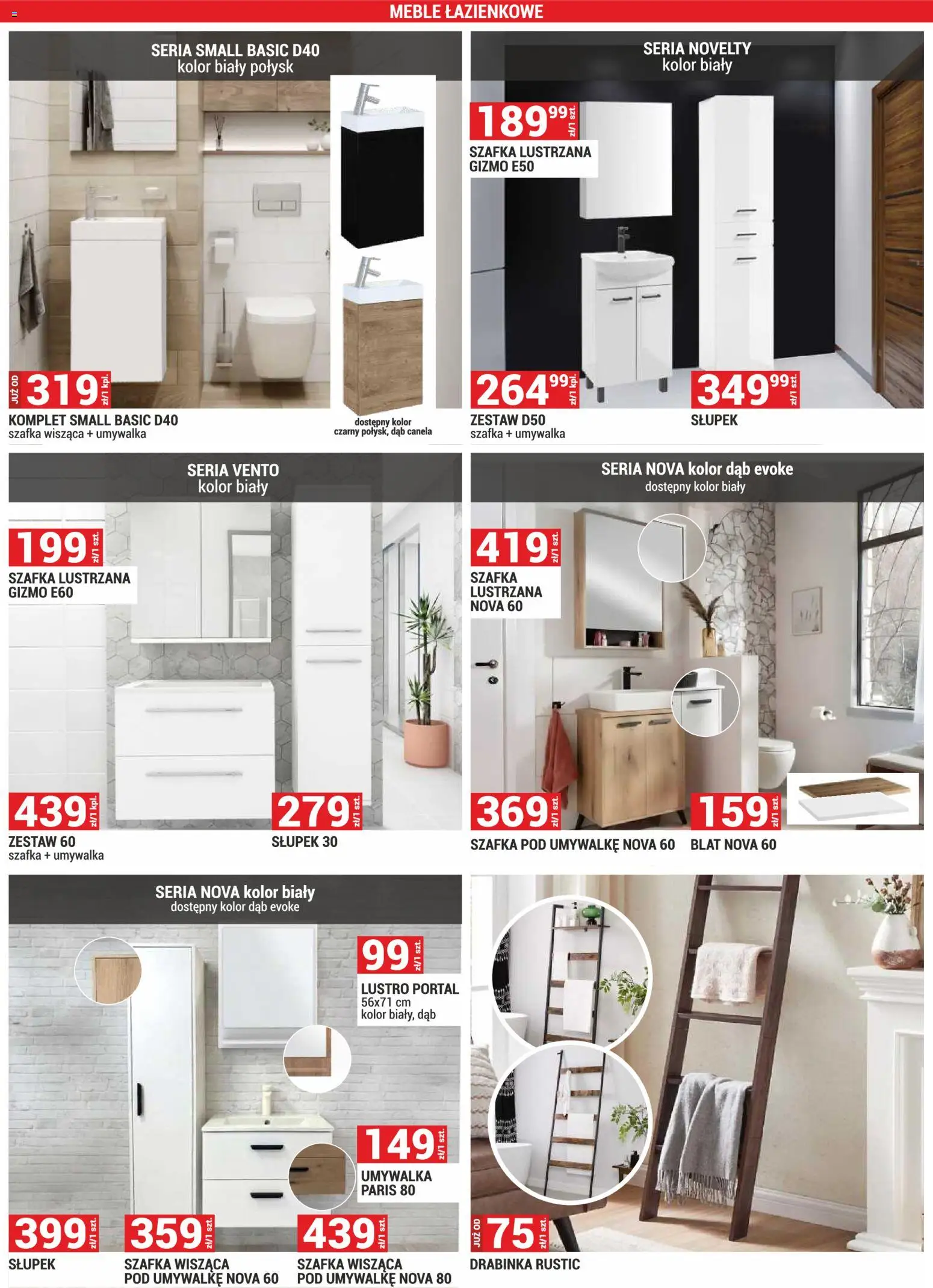 Merkury Market gazetka od 01.08.2026 | Strona: 5 | Produkty: Umywalka, Lustro