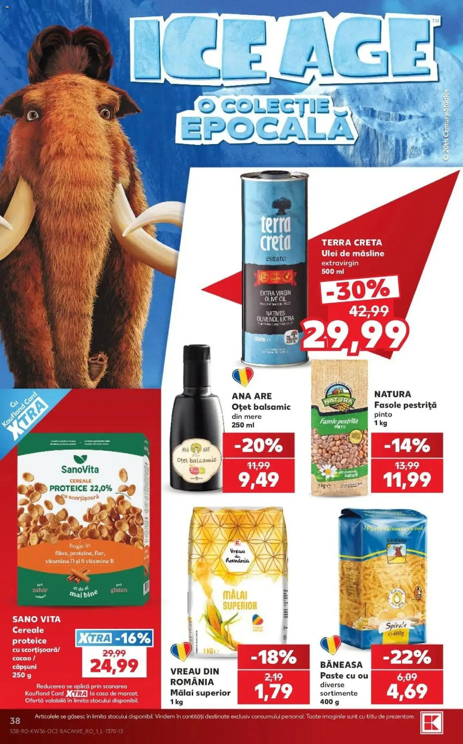 Kaufland Curtea de Argeș 02.09.2026 - Revista si Oferta | Pagină: 38 | Produse: Măsline, Ulei de masline, Mere, Zahăr