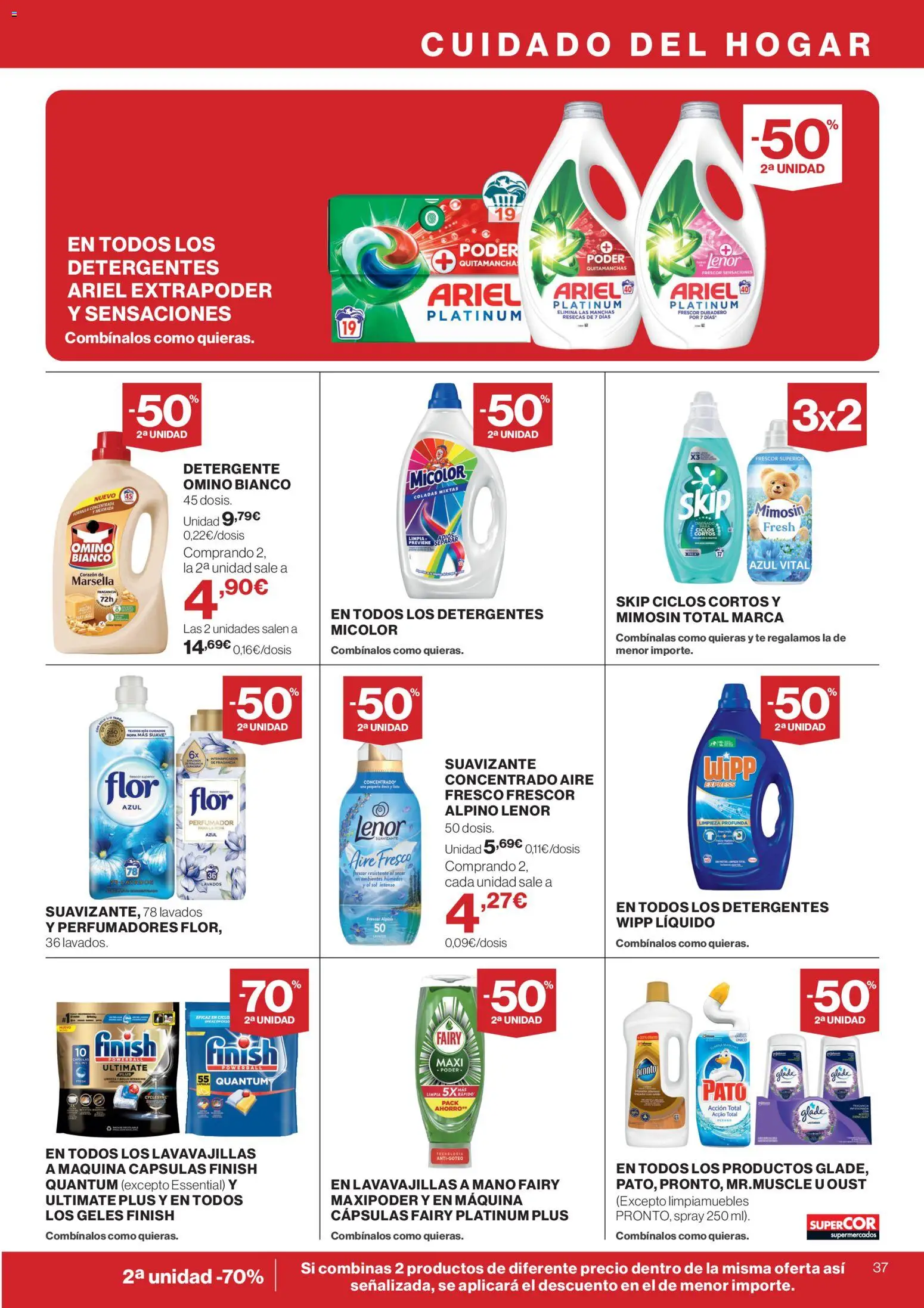 Supercor Canarias │ válido desde el 21.05.2026 | Página: 37 | Productos: Fragancia, Quitamanchas, Detergente, Suavizante