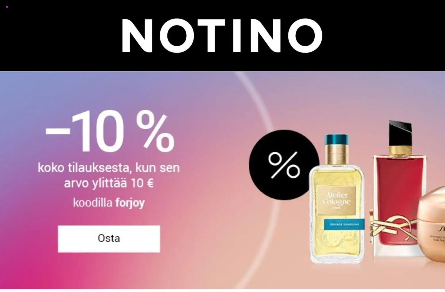 Notino – voimassa 06.05.2026 alkaen | Sivu: 1