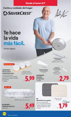 Vista previa Lidl folleto de bazar válido desde el 06/07/2026 | Página: 14 | Productos: Organizador, Té, Lavavajillas, Bandeja