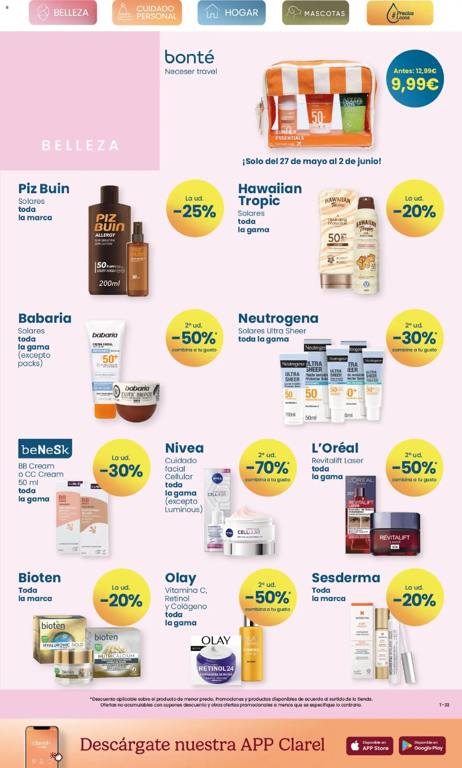 Clarel - folleto │ válido desde el 27.05.2026 | Página: 3 | Productos: Crema facial, Τυρόπιτα, Té, CC cream