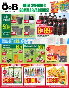 ÖoB erbjudanden - Förhandsvisning av reklamblad från butik ÖoB aktuell från 08.06.2026