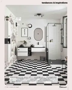 Gedimat - Prévisualisation de Gedimat tendances 2026 valide à partir de 03/07/2026 | Page: 42 | Produits: Porte, Lavabo, Douche, Papier peint