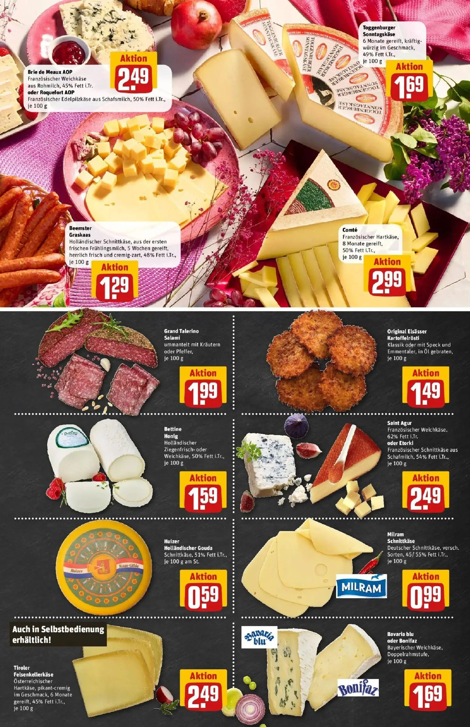 Rewe Prospekt Oberhausen – gültig ab 17.05.2026 | Seite: 9 | Produkte: Öl, Gouda, Milram, Salami